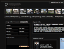Tablet Screenshot of construction-expert-witness.com